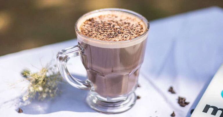 Do you like your hot chocolate with water or milk?