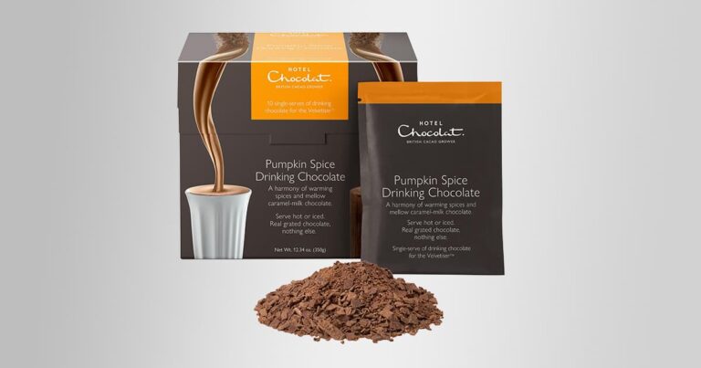 Hotel Chocolat pumpkin spice hot chocolate